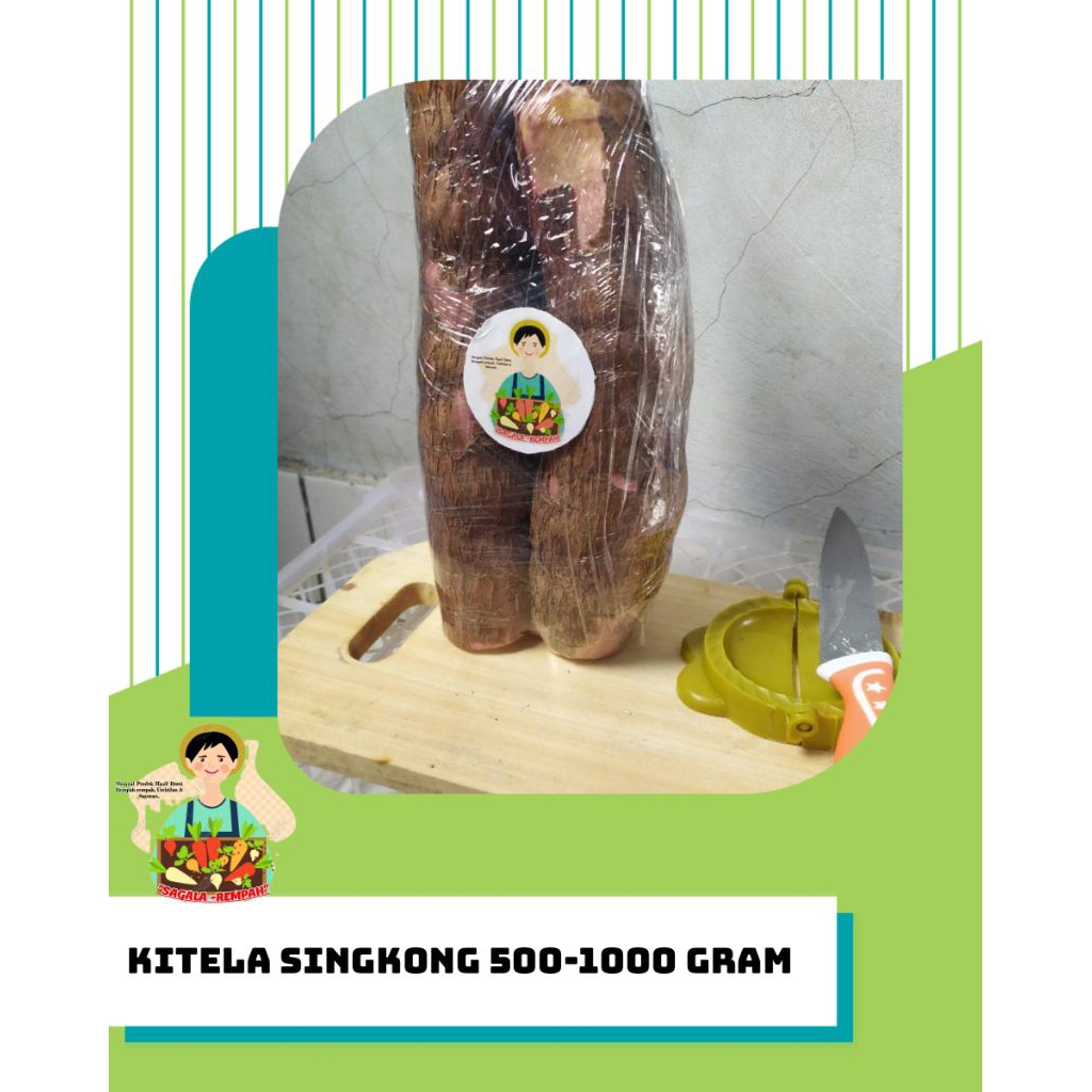 

Kitela Singkong Mentah 1Kg Pulen (Hasil Bumi Priangan Timur)