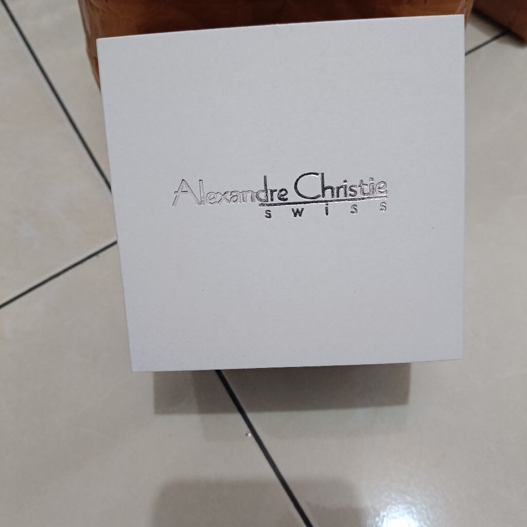 slot kotak jam tangan Alexandre Christie