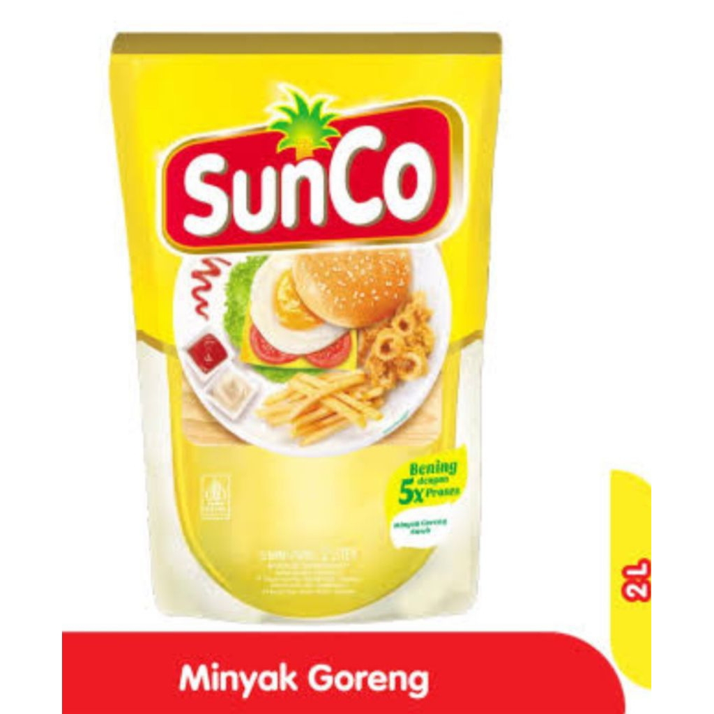 

SUNCO 2 Liter /Minyak Goreng Pouch/Refil