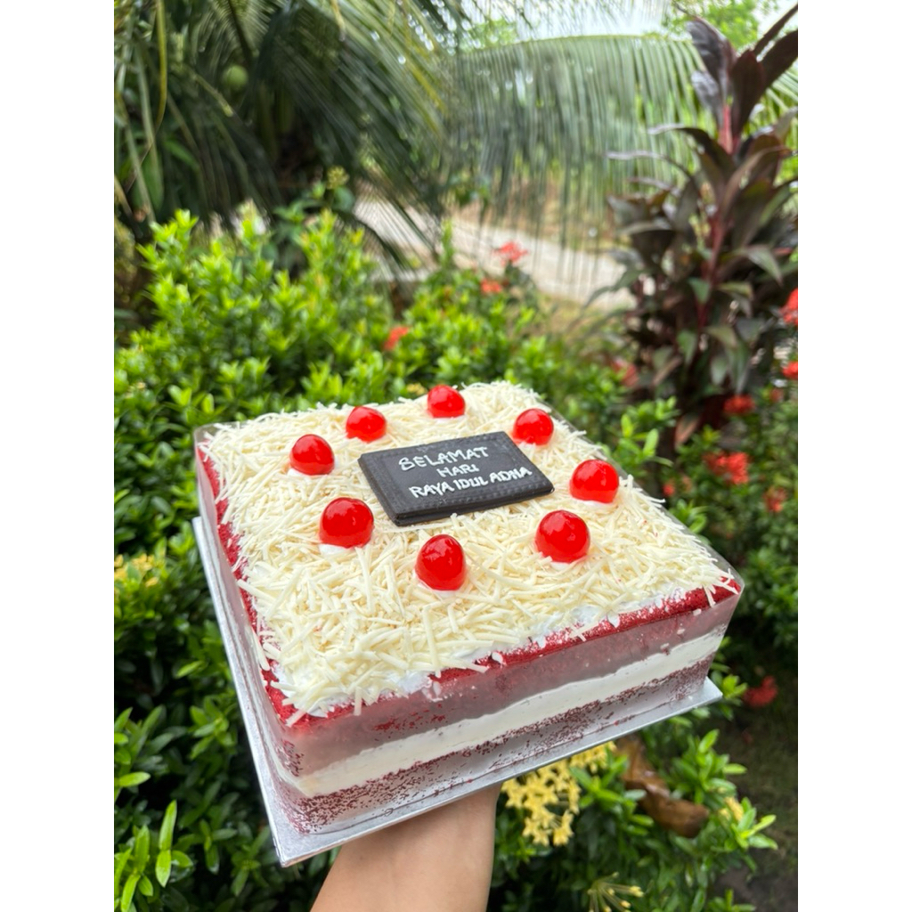 

Redvelvet cake Keju