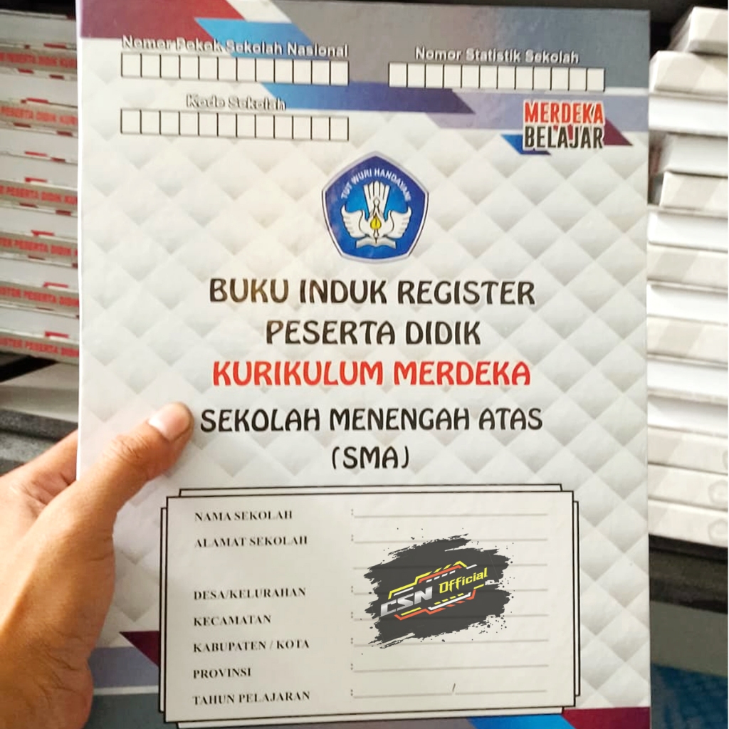 

BUKU INDUK REGISTER SISWA KURIKULUM MERDEKA SEKOLAH MENENGAH ATAS - BUKU INDUK SISWA SMA KURIKULUM MERDEKA