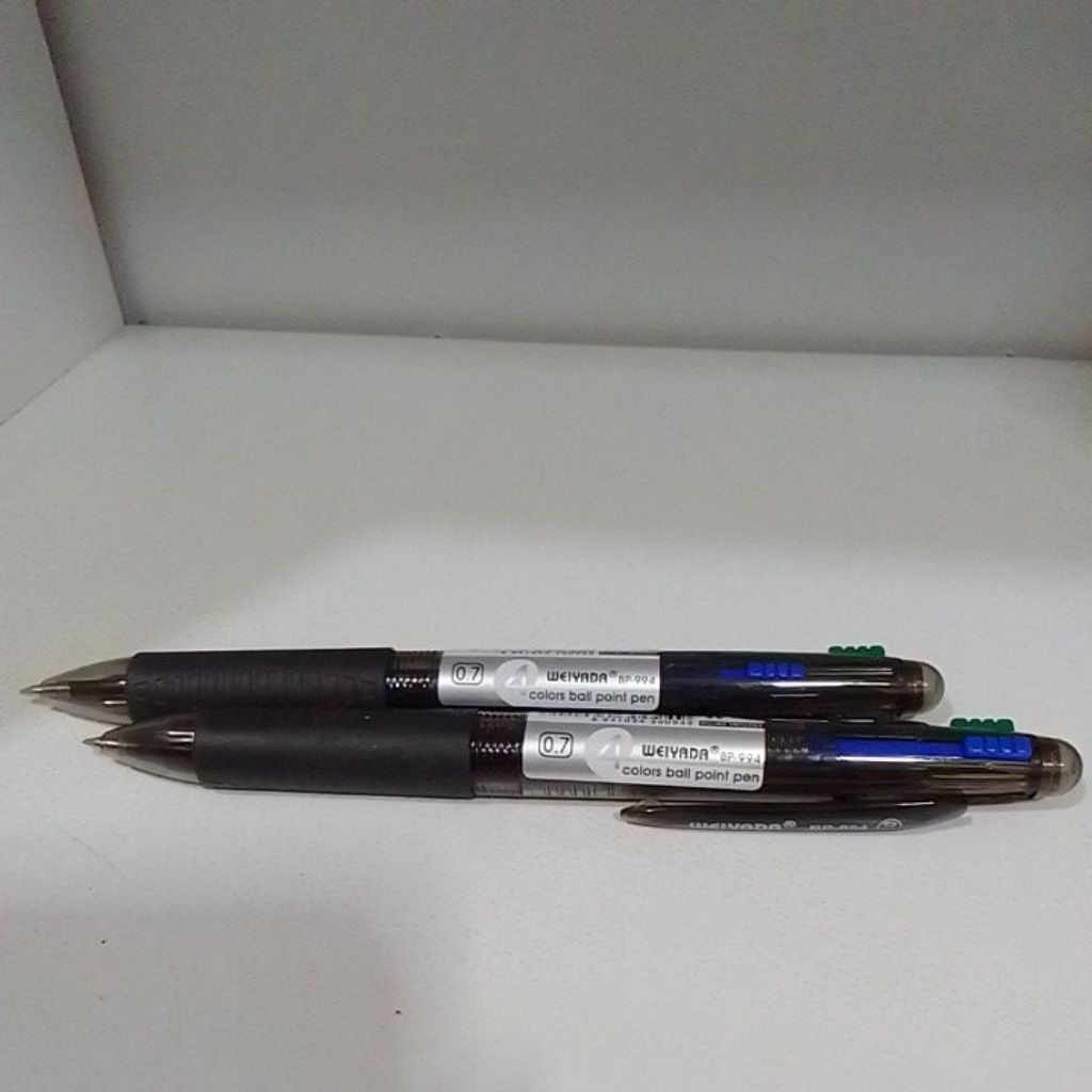 

(1 PCS) PULPEN 4 WARNA BP-994 WEIYADA ECER