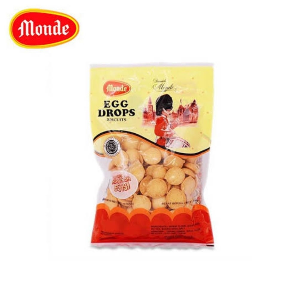 

Biskuit Monde Egg Drop Legendaris 110gr / Monde Egg Drop