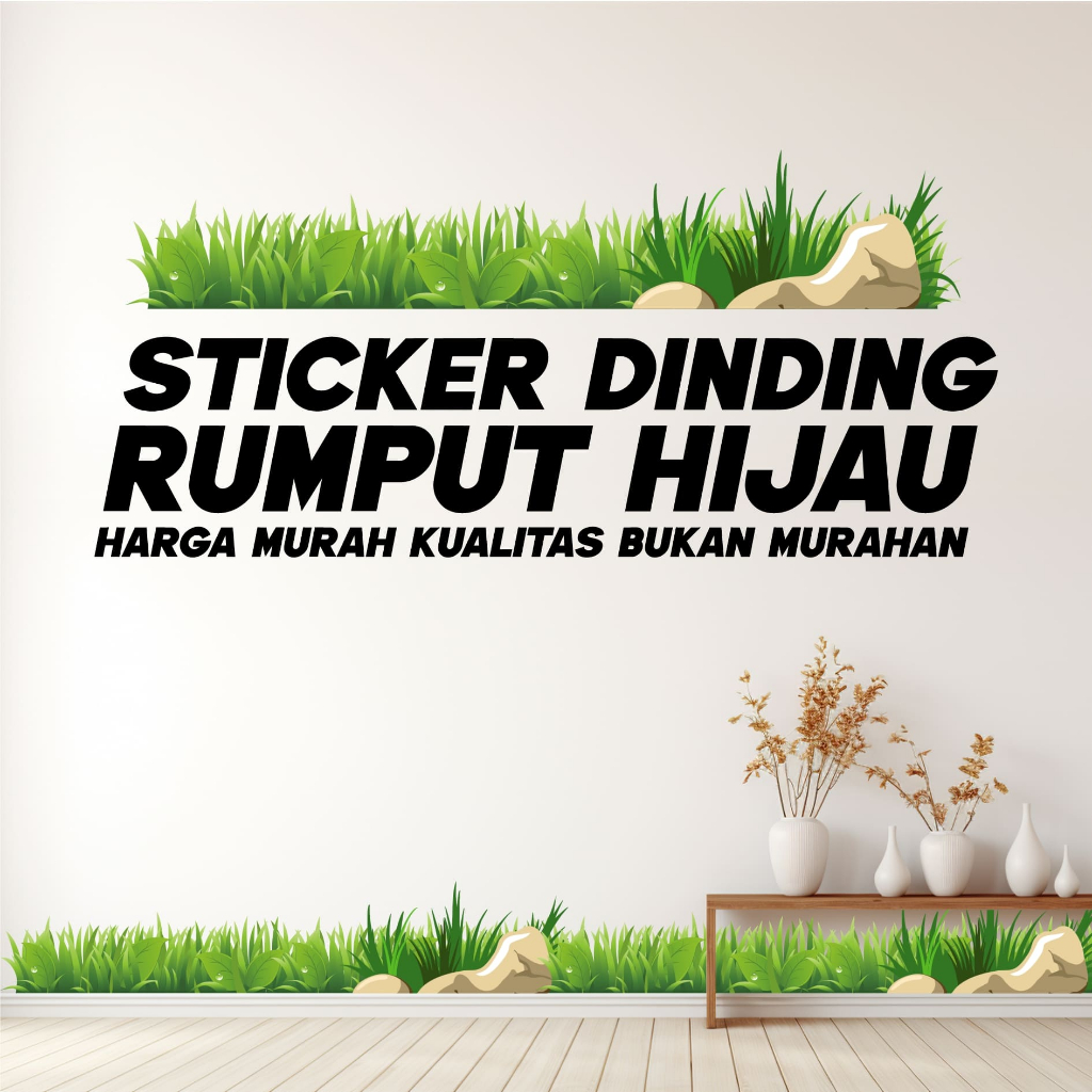 

Stiker Hiasan Dinding / Motif Rumput / STICKER MODEL RUMPUT / Hiasan Dinding /Tahan Air