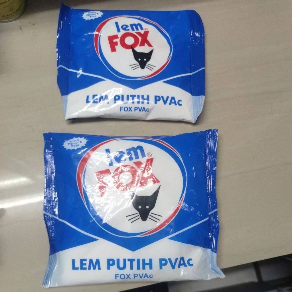 

LEM PUTIH FOX REFILL PVAC 350 600 GRAM / 1 BUNGKUS