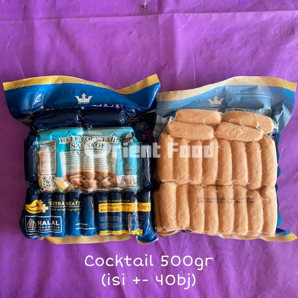 

Kanzler Sosis Beef Coktail 500gr