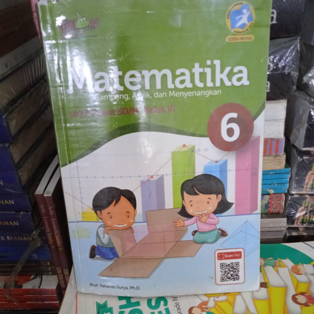 matematika untuk SD kelas 6 prof Yohanes Surya, Ph,d