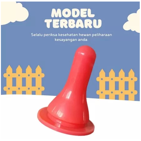 Dot Kambing Dot Cempe Silikon Merah