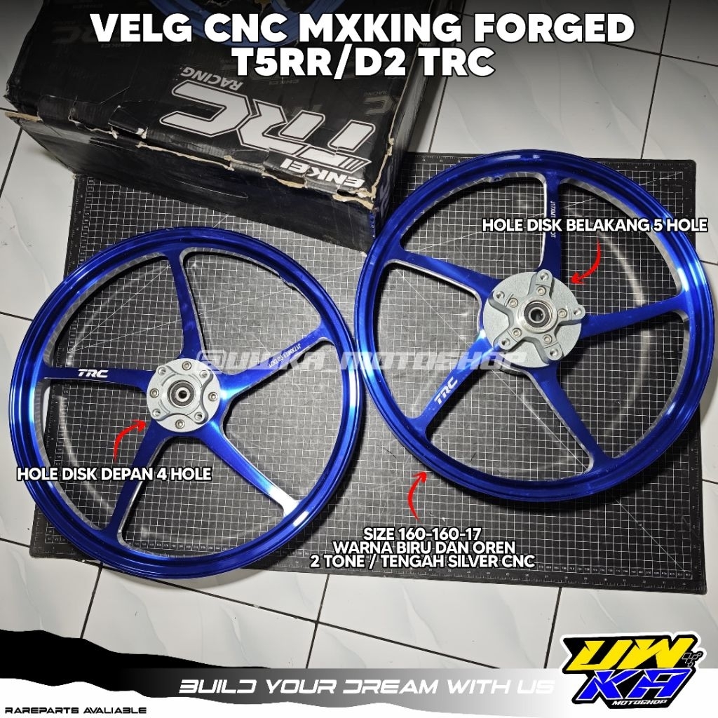 Vleg forged d2 trc enkei mxking satria 125z ninja CRF openhub TRC