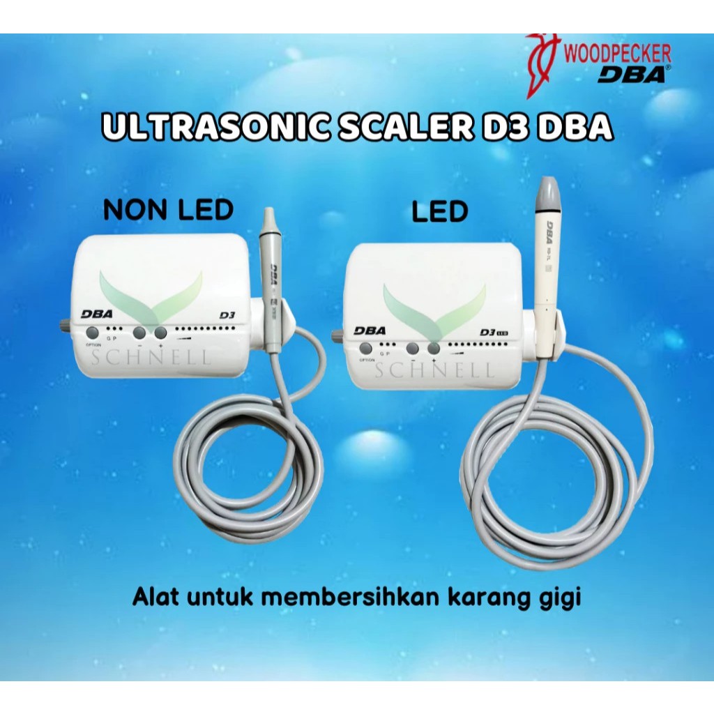 Ultrasonic Scaler Scaller D3 LED/Non Led DBA by Woodpecker / Woodpecker LED