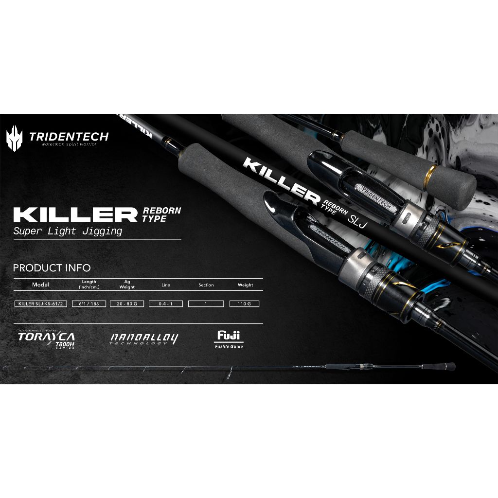 JORAN / ROD TRIDENTECH KILLER SLJ KS-61/2 SPINING