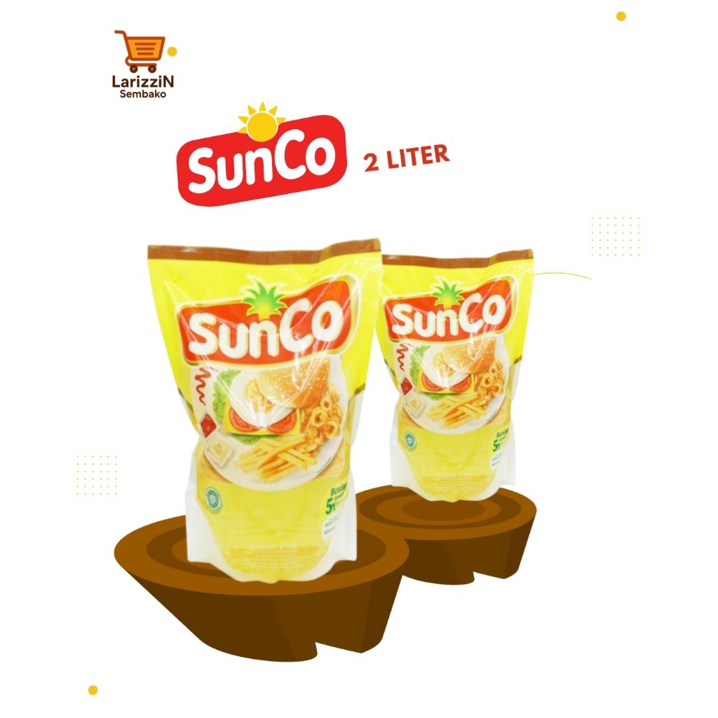 

Paket 2 minyak sunco 2 liter