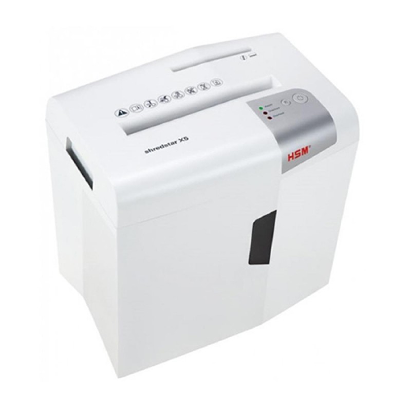HSM Shredstar S5 Paper Shredder – Mesin Penghancur Kertas Strip Cut 6 mm Putih