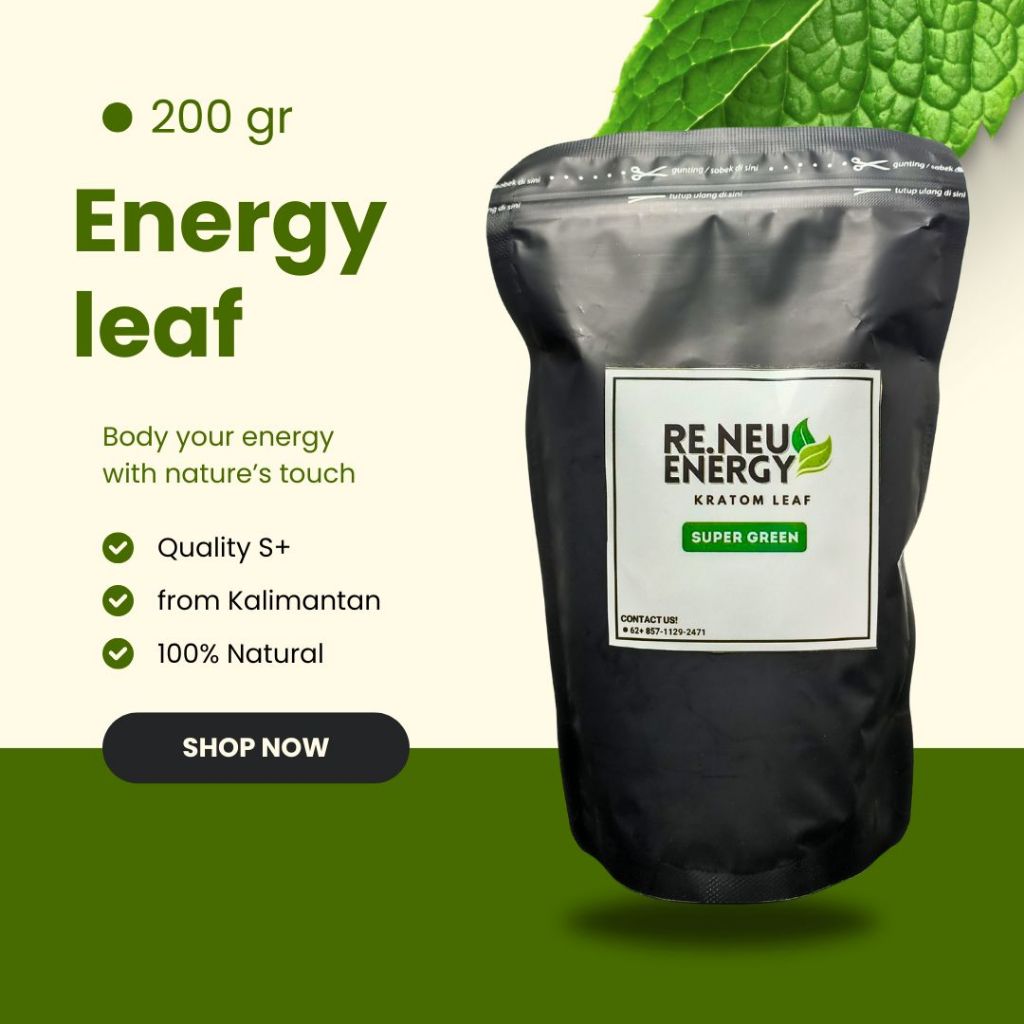 

Neu leaf herbal from kalimantan 200gr