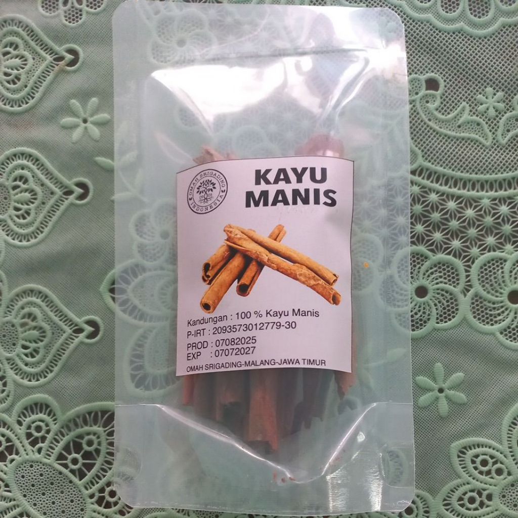 

Kayu Manis Kwalitas Super 50 gram