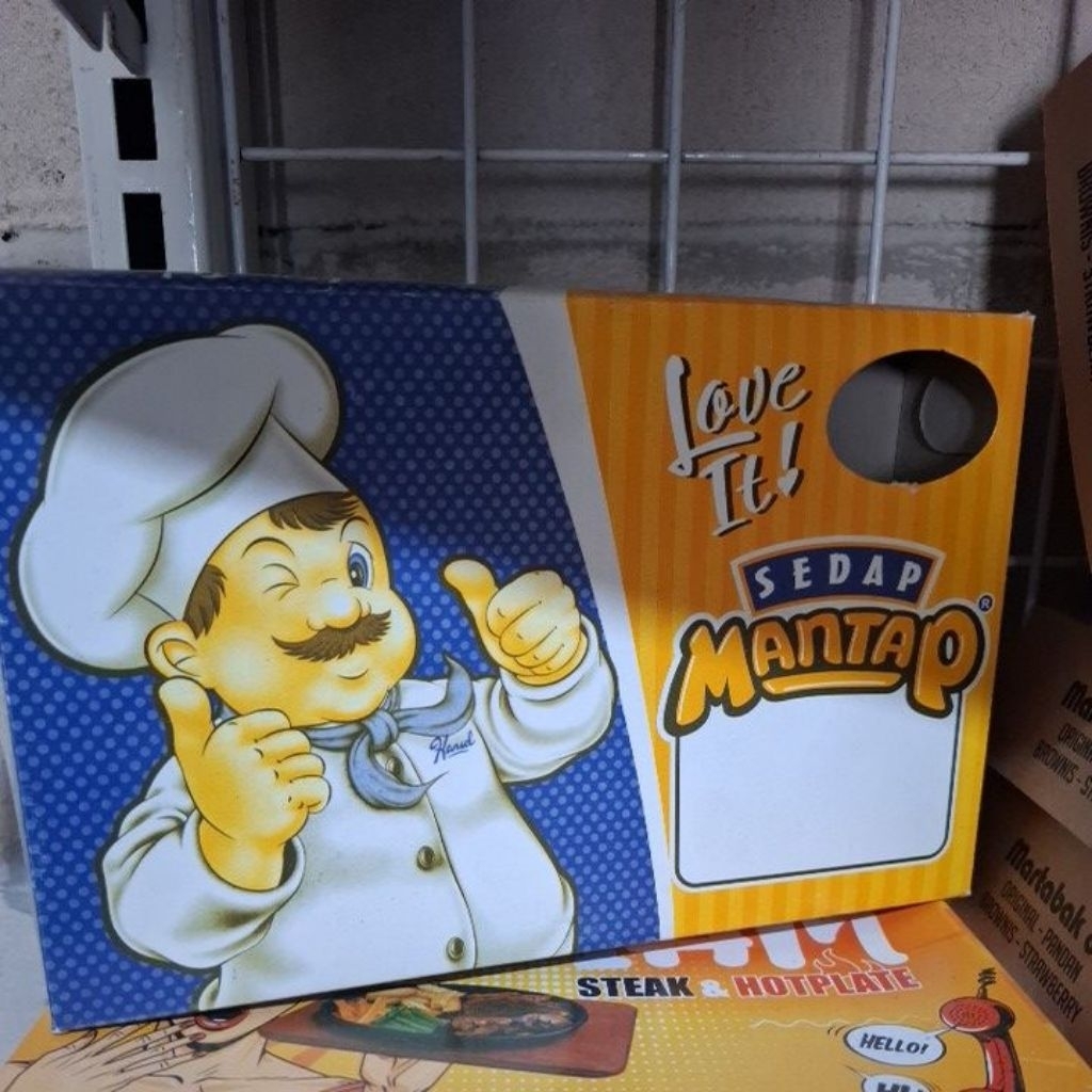 

[50 pcs]Grosir Box/Box Martabak Polos/Kraft + Laminasi/uk 23 x 13 x 4,2