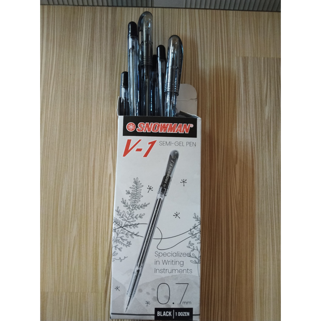 

SNOWMAN PEN BOLPOINT 1 PACK [12PCS]