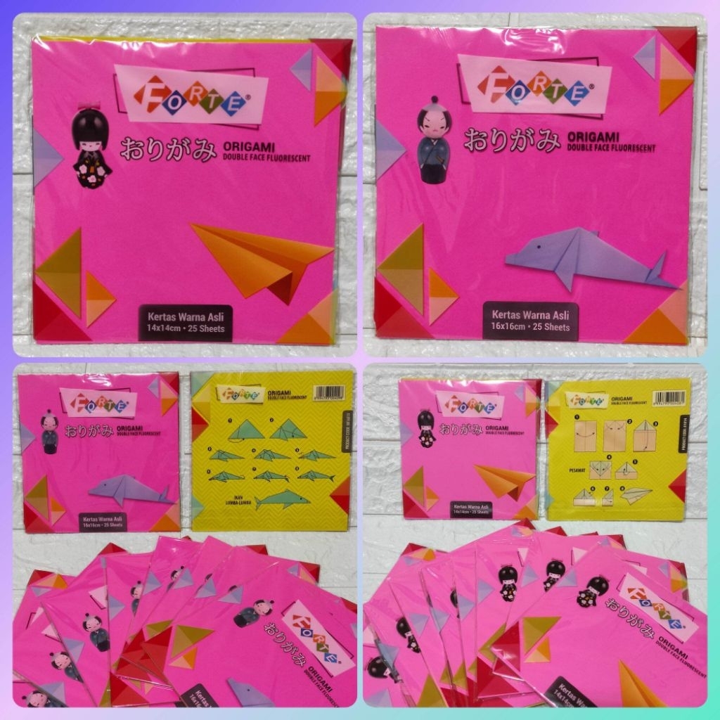 

KERTAS ORIGAMI DOUBLE FACE UK 10 -> 20