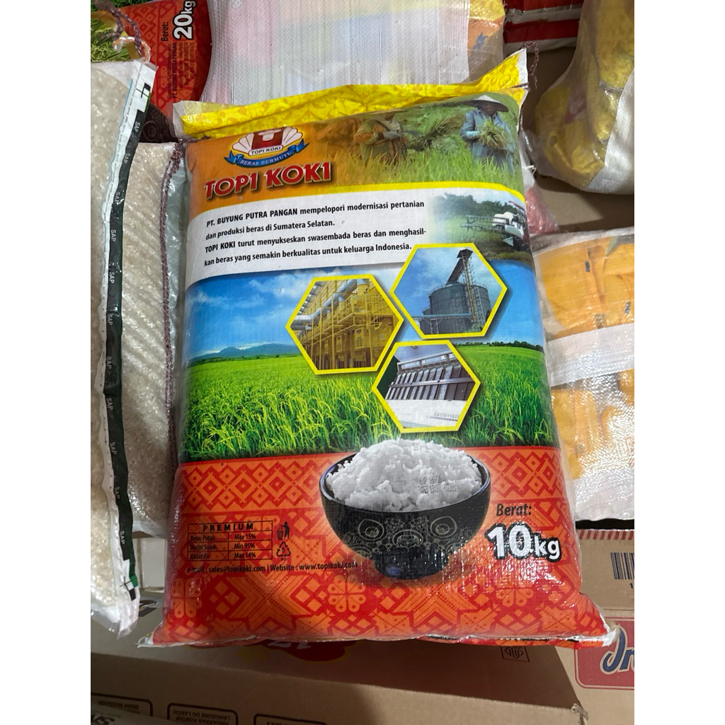 

Beras Topi Koki 10kg | GRATIS ONGKIR INSTAN