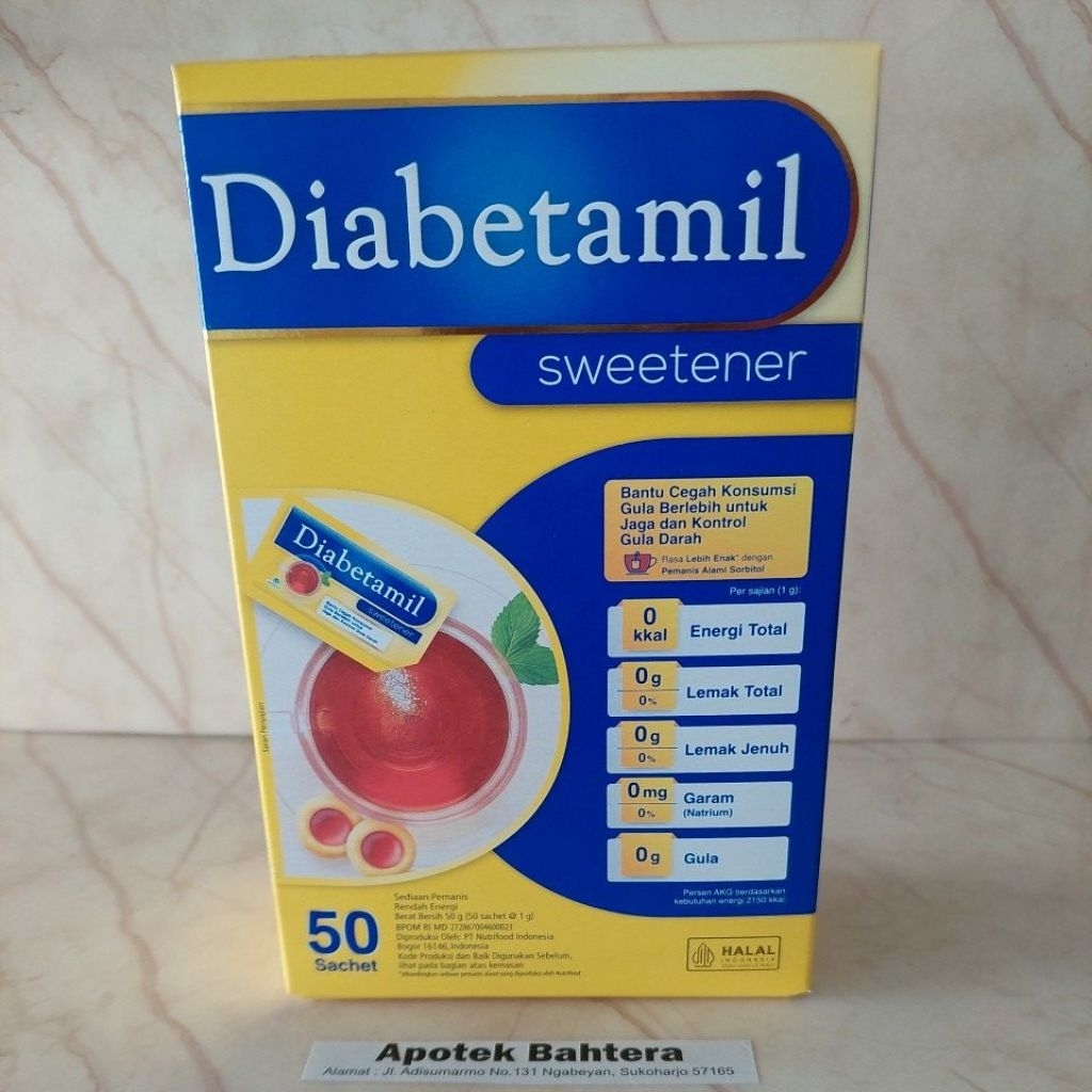 

Diabetamil 50 sachet