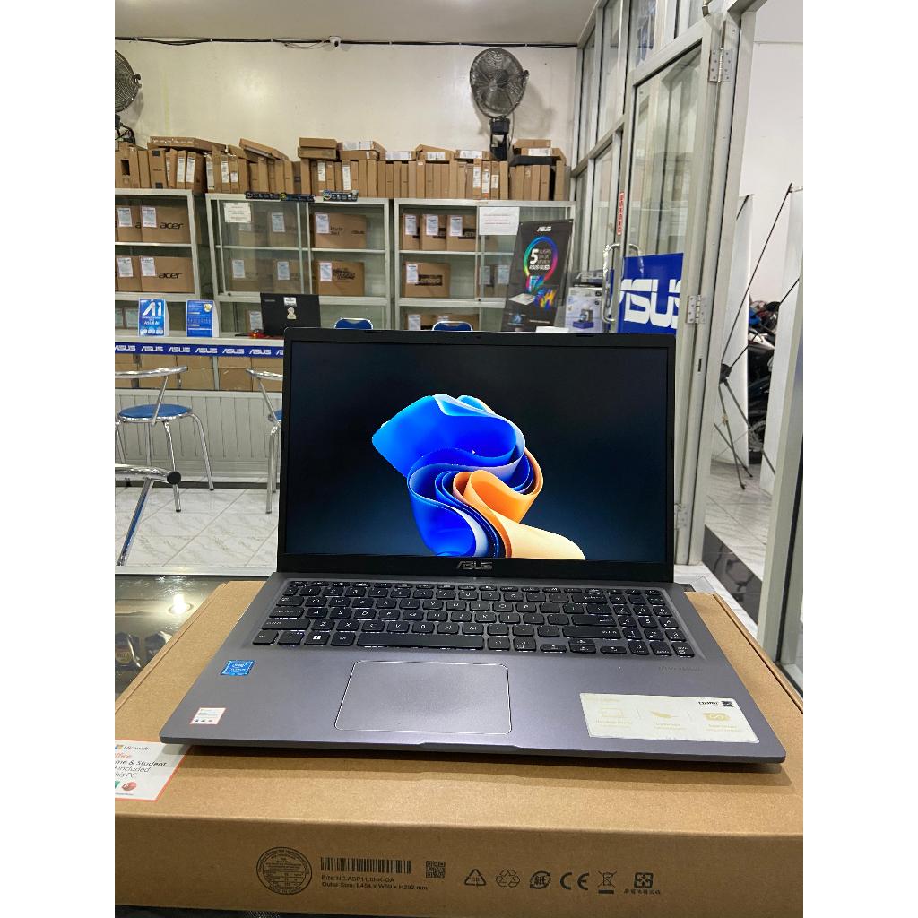 LAPTOP ASUS A516M INTEL CELERON N4020 RAM 4GB SSD 256GB LAYAR 15"INCH FHD SECOND LIKENEW GARANSI