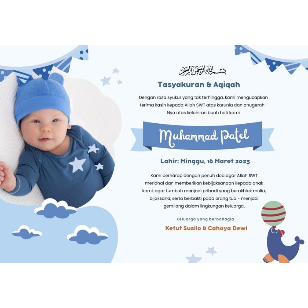 

TUTUP BESEK, Tasyakuran Pangetan Aqiqoh