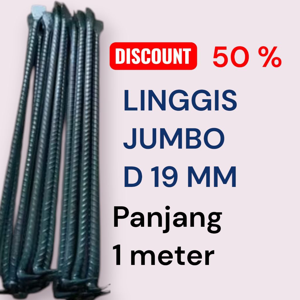 LINGGIS BESAR D19MM PANJANG 1 METER