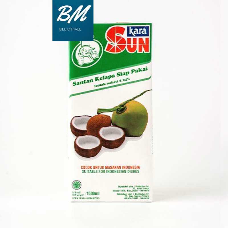 

Sun Kara 1 Liter Santan Kelapa Tanpa Pengawet