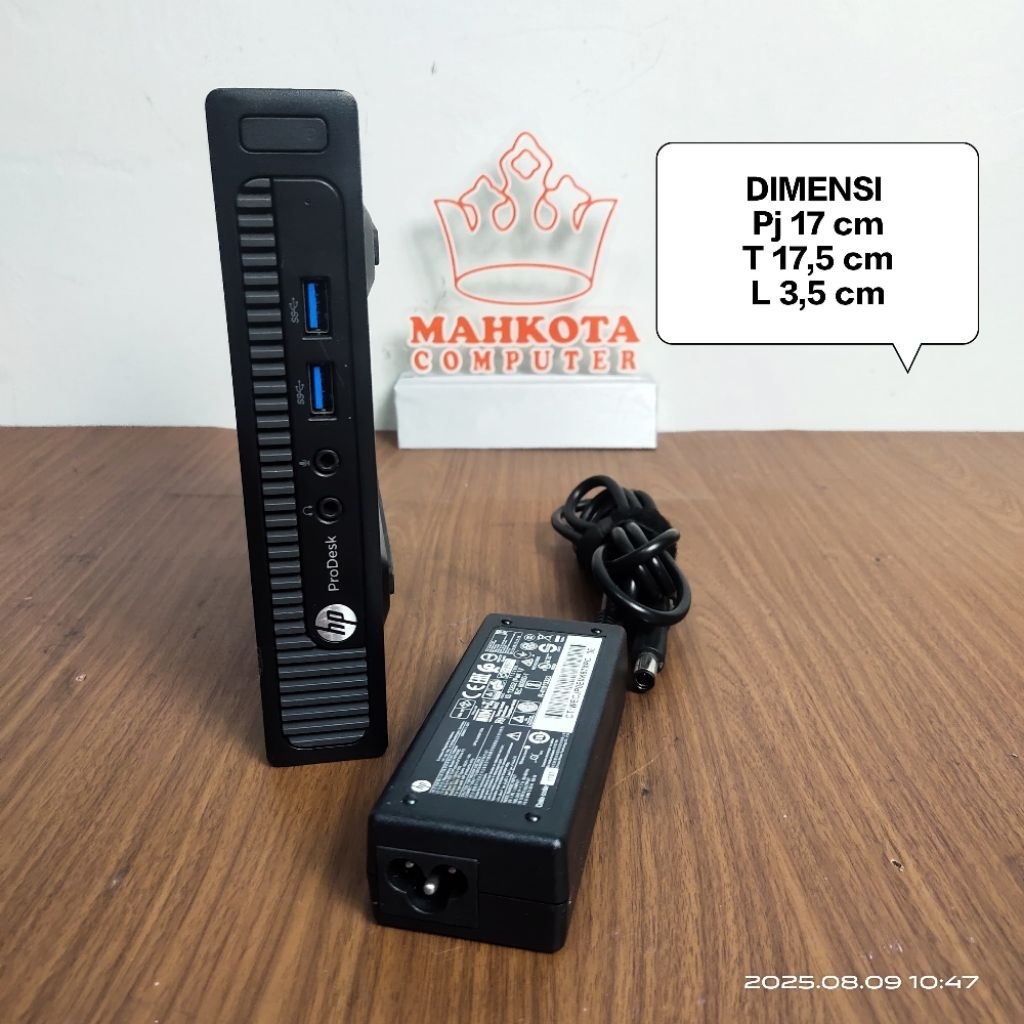 KOSONGAN BAREBONE CPU Mini PC HP ProDesk 400 G1DM Business PC