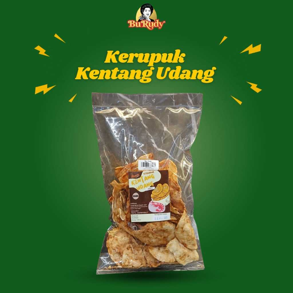 

Kerupuk Kentang Udang Manis 200g Asli Surabaya