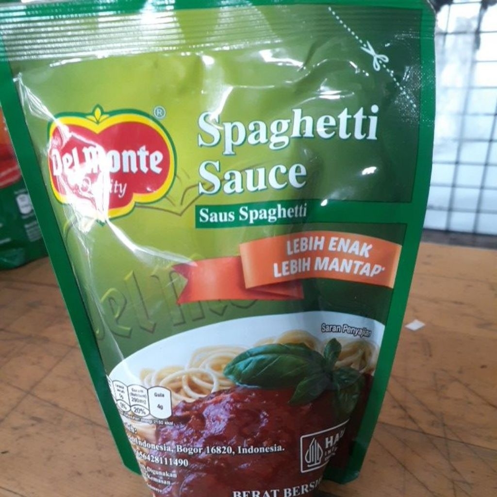 

DEL MONTE SPAGHETTI SAUCE 250GR