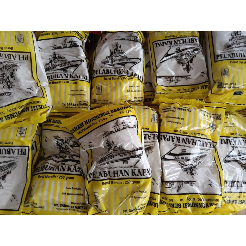 

Garam Masak Beryodium Bumbu Dapur 250gr 1 Ball Isi 40pics