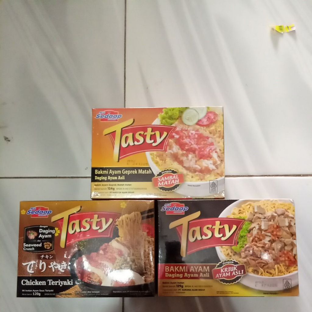 

Sedaap Tasty 129g Daging Asli