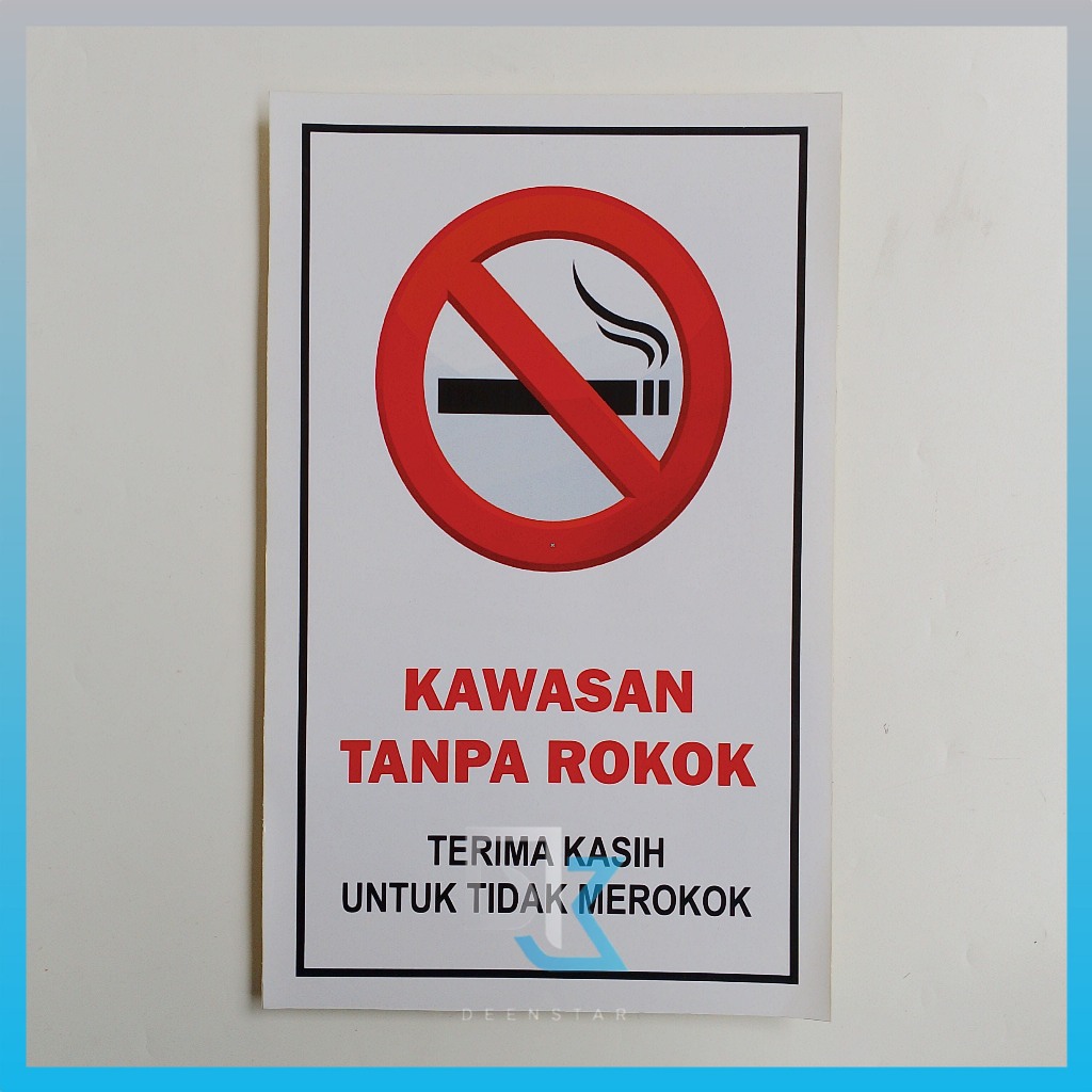 

Stiker Kawasan Tanpa Rokok, No Smoking Area, Stiker Chromo