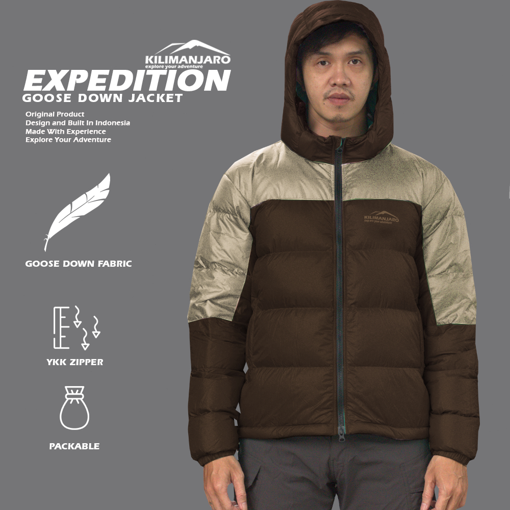 Jaket Kilimanjaro Expedition - jaket  Goose Down Jacket Kilimanjaro Expedition