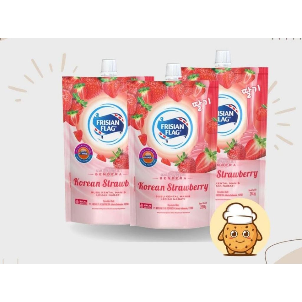 

Susu Strawberry Frisian flag