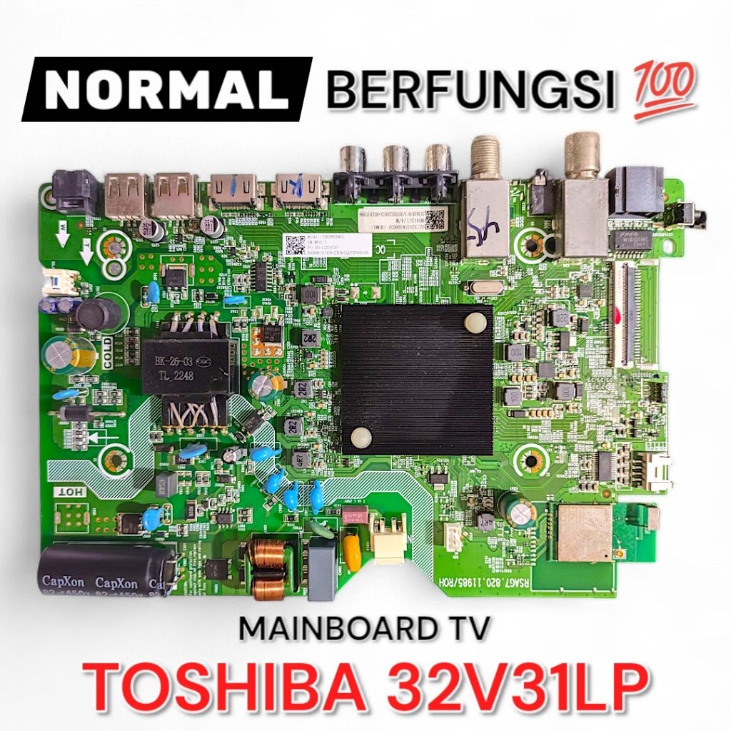 MB MAINBOARD TV TOSHIBA 32V31LP TOSHIBA 32V31LP SMART