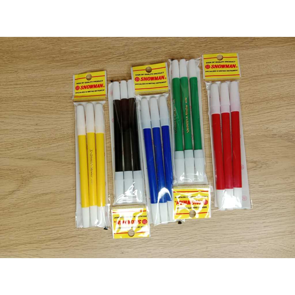 

SPIDOL WARNA-WARNI SNOWMAN SET/3 MURAH