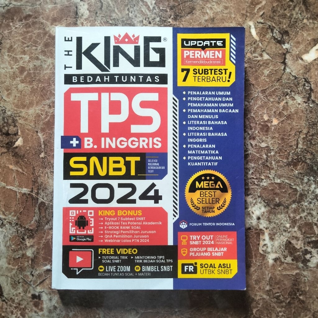 BUKU SNBT THE KING PRELOVED