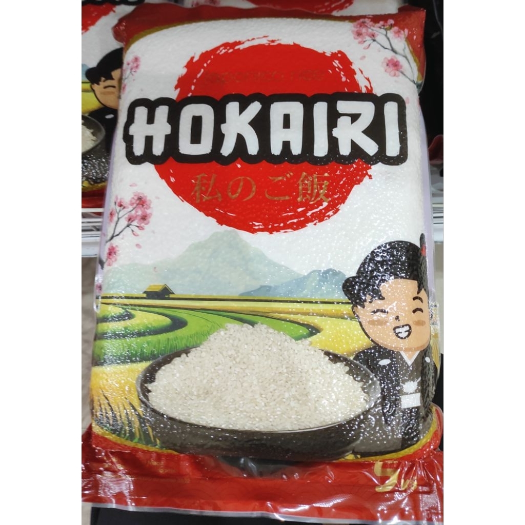 

Hokairi japonica rice beras jepang 2kg / 5kg