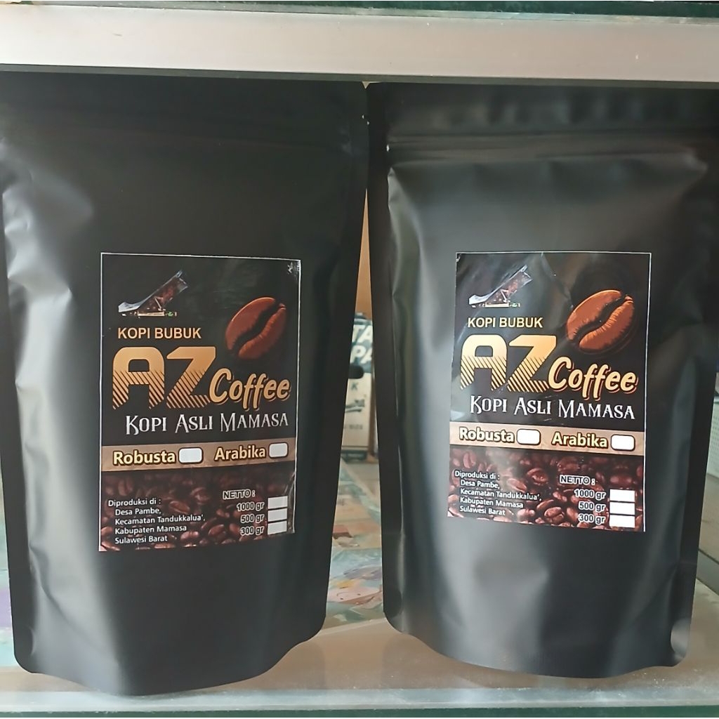 

Kopi Bubuk Arabika Mamasa, Toraja 250 Gram, 500 Gram dan 1 Kg