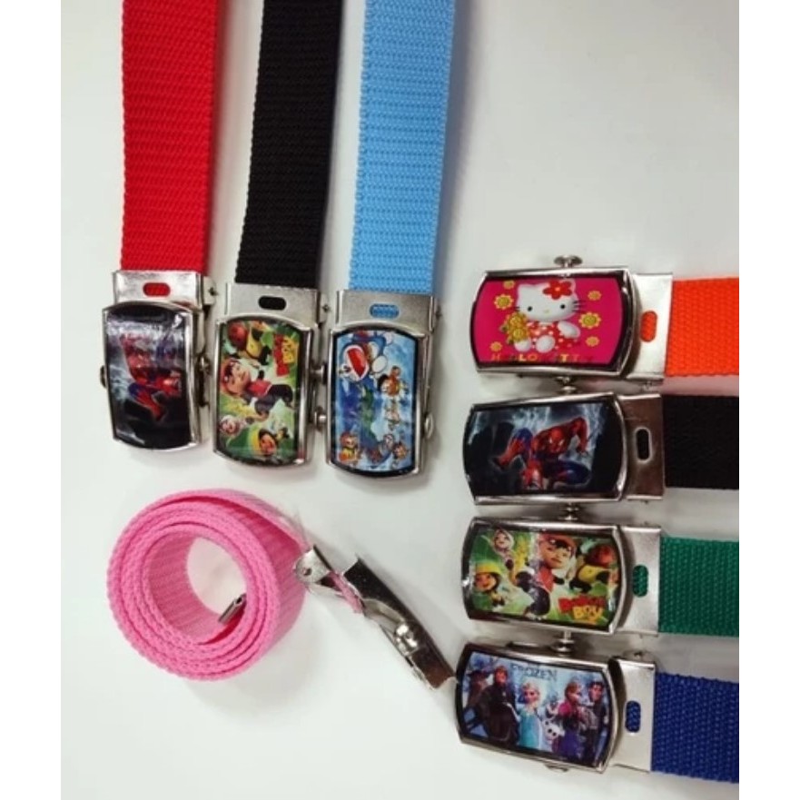 A2 | IKAT PINGGANG ANAK SD TK PAUD KARAKTER LUCU CEWE DAN COWO / IKAT PINGGANG ANAK TK