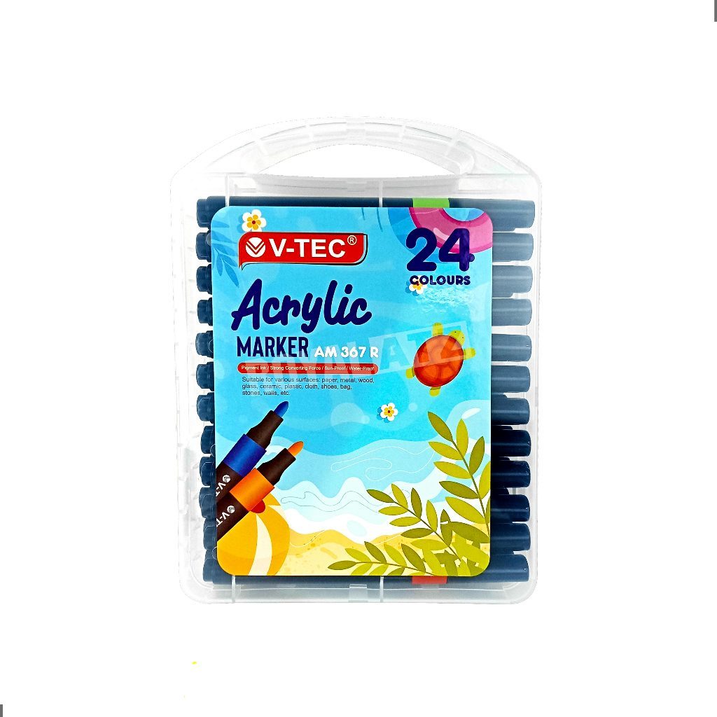 

V-TEC ACRYLIC MARKER AM 367 R 24C - VTC1662
