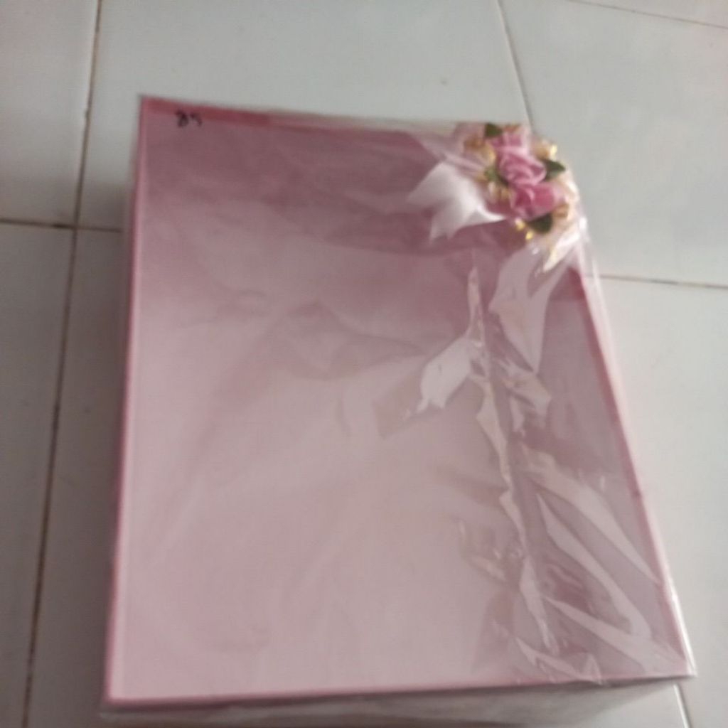 

box kue press mika 40 x 30 x 8 cm pink