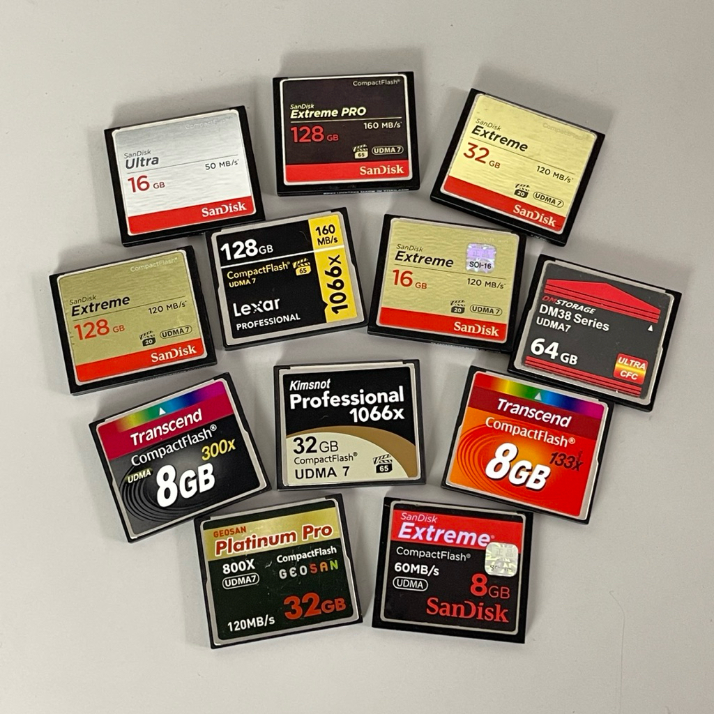 Memory CF Sandisk Extreme Pro Compact Flash 128GB 64GB 32GB 16GB