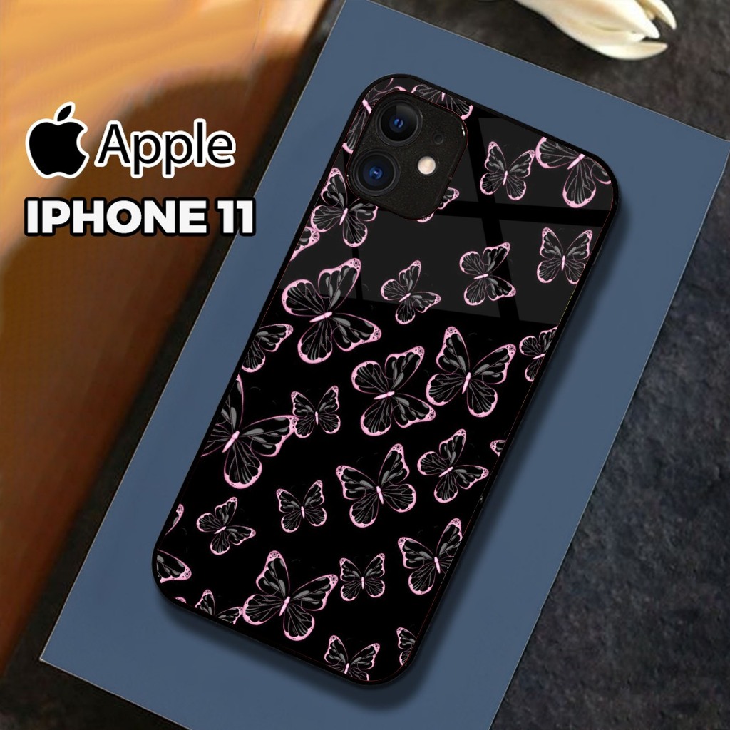 Case Iphone 11 Terbaru - Casing Hp Iphone 11 - ( Motif AESTHETIC BUTTERFLY ) - Case Hp - Casing Hp -