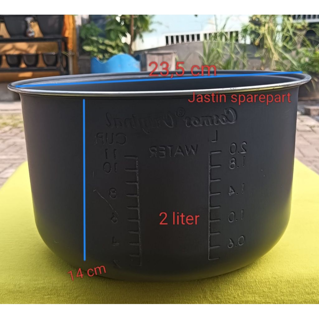 Panci majicom cosmos Harmond original kapasitas 1,8 & 2 liter