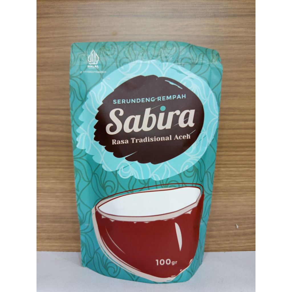 

serundeng sabira rasa tradisional aceh