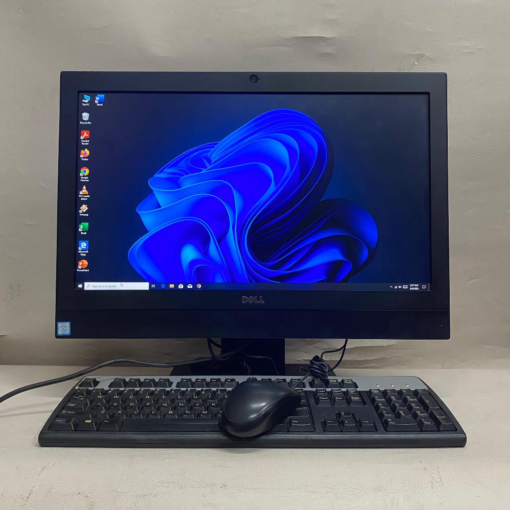 AIO Dell OptiPlex 5250 i5-7600 Gen 7th RAM 8GB+HDD 500GB PC ALL IN ONE DELL 22inc