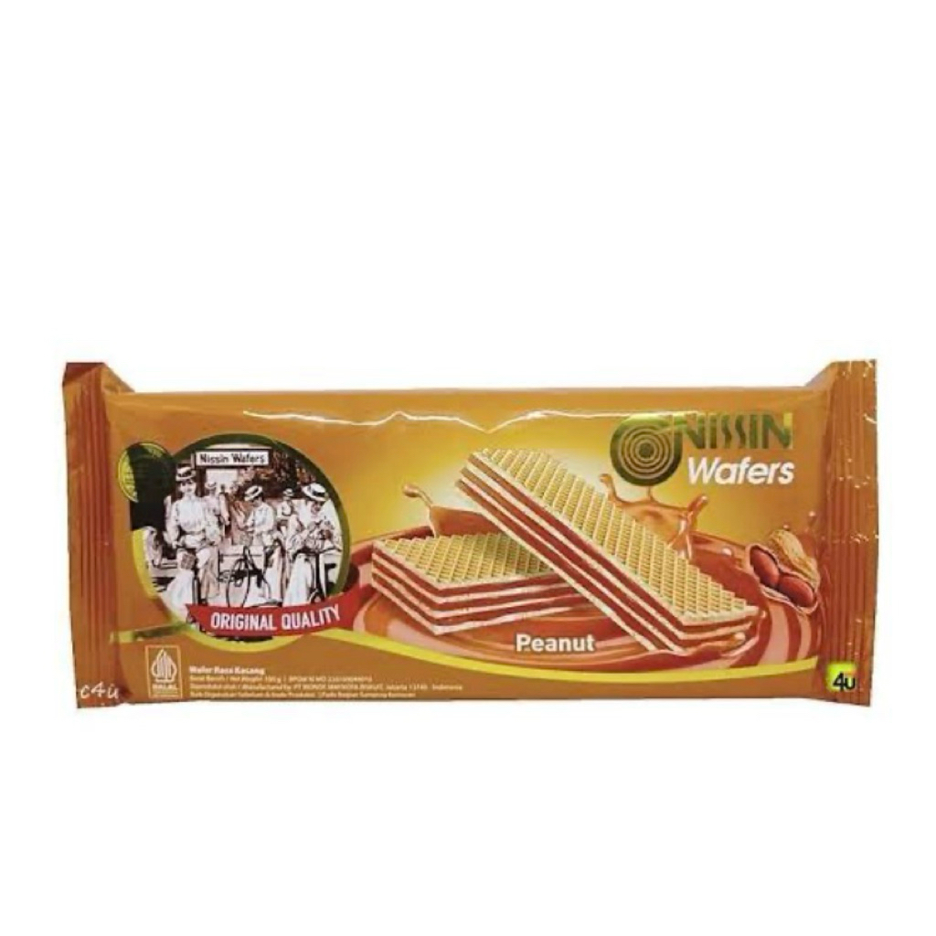 

Buscuit Nissin Wafer rasa peanut 100gram